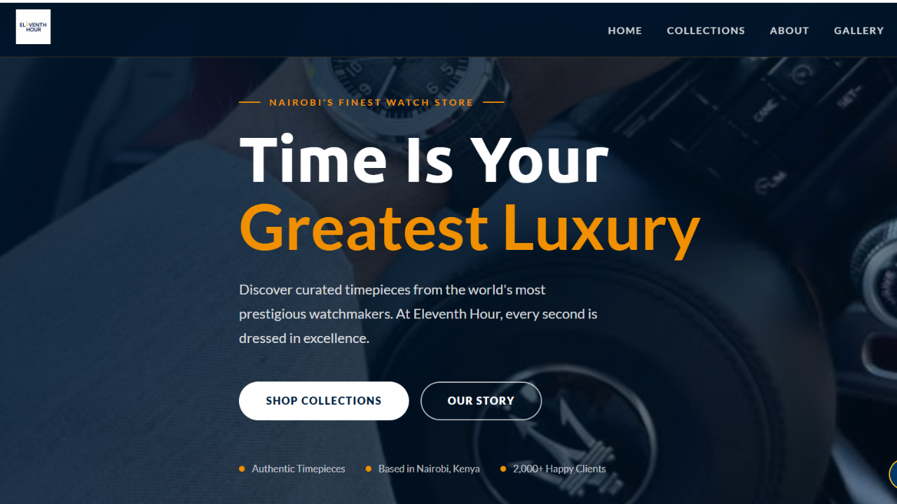 Eleventh Hour Premium Website